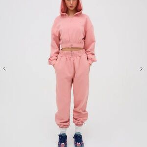 For Love And Lemons Peach Sweat Pants